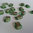 Piedra fantasía verde rectángular 1,2 x 1,8cm (15u)
