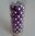 Perlas artificiales violeta en tubo cristal (50-60u.)