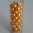 Perlas artificiales amarillas en tubo cristal (50-60u.)