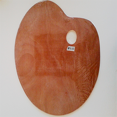 Paleta oval madera