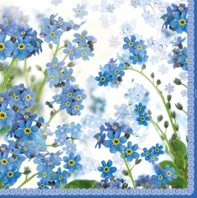 Springtime blue
