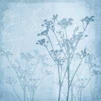 Floral harmony blue